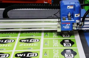 DYSS X7 Découpe FOAMEX® à l’impression - 2 supports