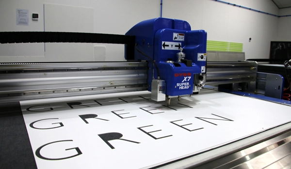 Cutting letters on DYSS X7