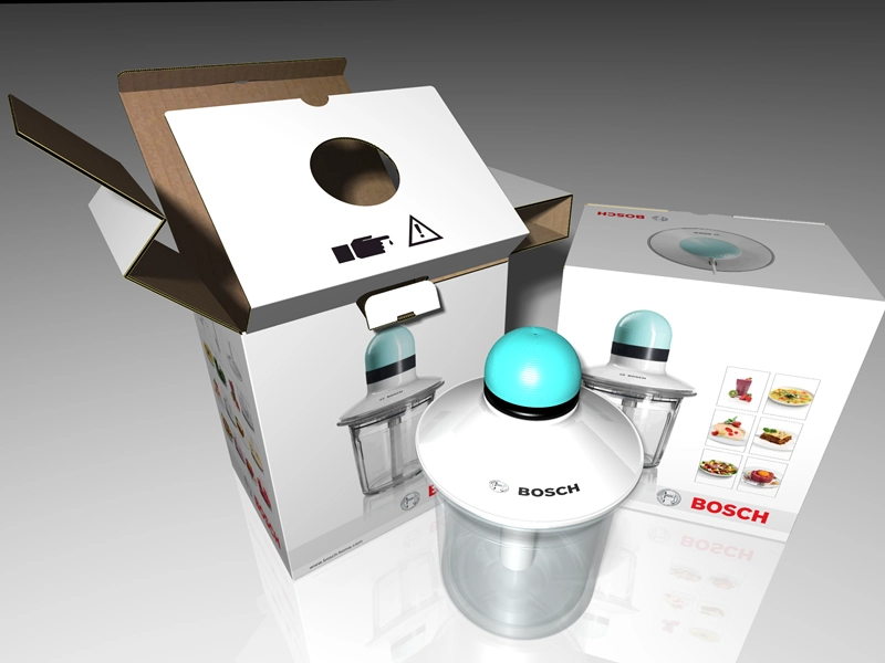 Create a 3D packaging mockup for better packaging design