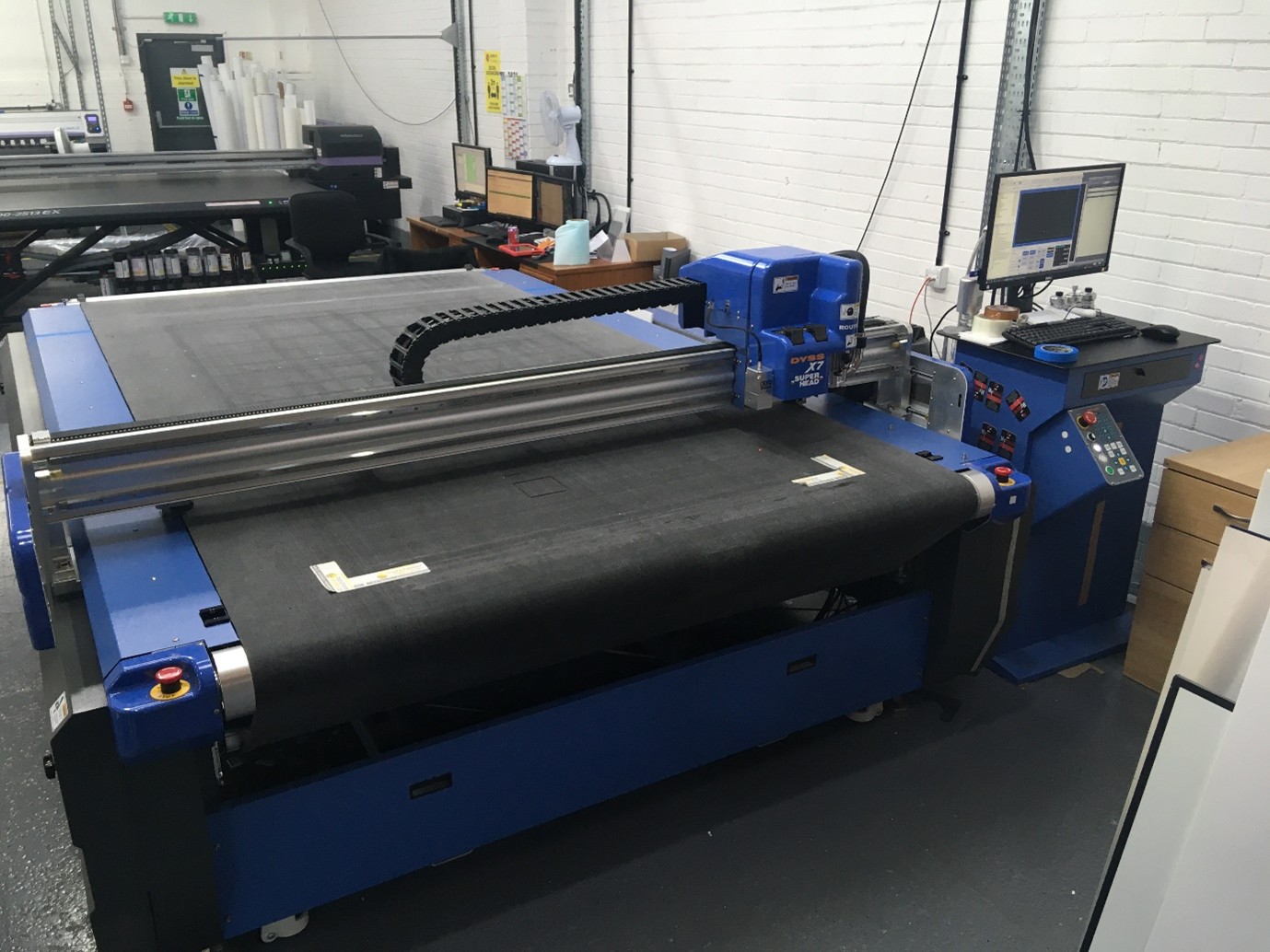 Used DYSS X7-1624C Cutting Table